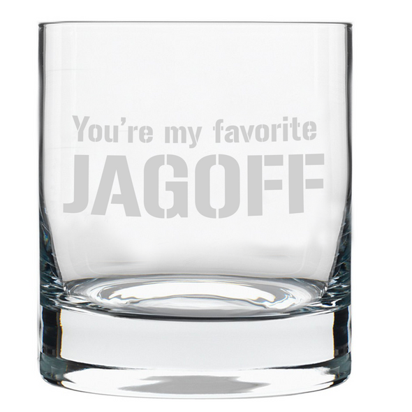 You're My Favorite Jagoff, Rocks Glass