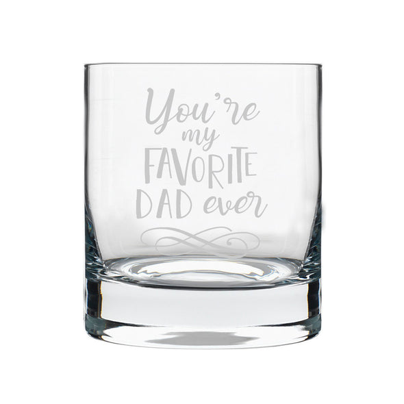 You're My Favorite Dad, Rocks Glass