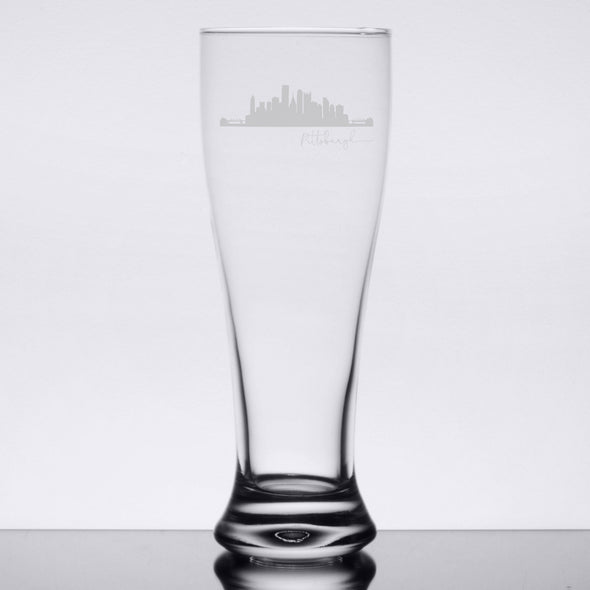 Pittsburgh Skyline, Pilsner Glass