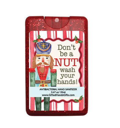 Don't be a NUT, Antibacterial Hand Sanitizer Spray