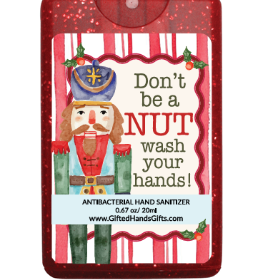 Don't be a NUT, Antibacterial Hand Sanitizer Spray