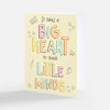 "It Takes a Big Heart to Teach Little Minds", Teacher Card
