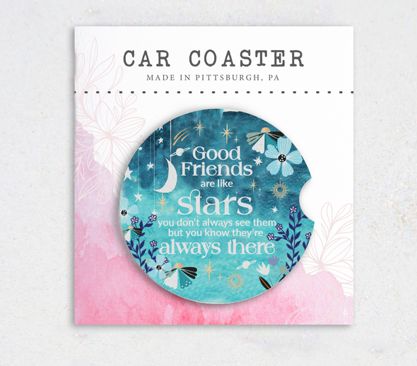 Friends Like Stars Car Coaster, Wholesale