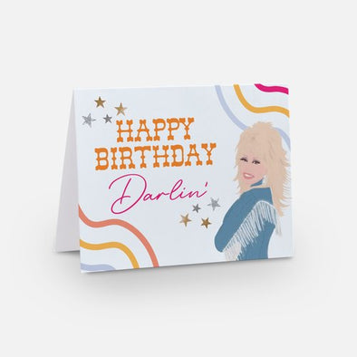 "Happy Birthday, Darlin'", Birthday Card