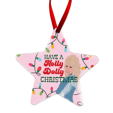 Holly Dolly Christmas, Ornament (Copy)