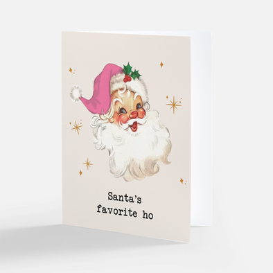 "Santa's Favorite", Holiday Card