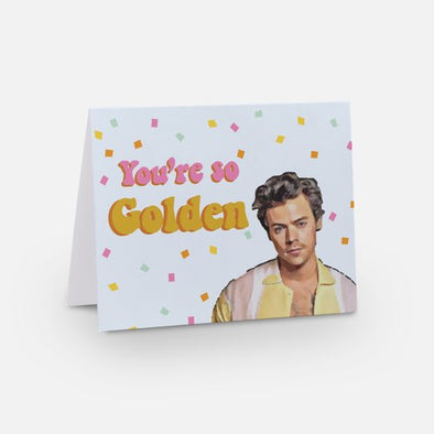 "You're so Golden", Card