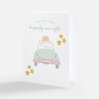 NEW SIZE "They Lived Happily Ever After", Wholesale Card