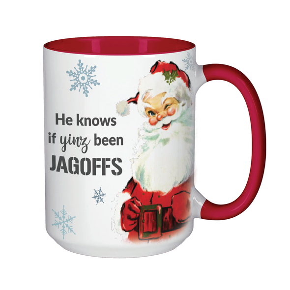 Yinz Be Jagoffs, Holiday Mug