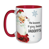 Yinz Be Jagoffs, Holiday Mug