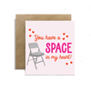 Space In My Heart, Small Enclosure Card