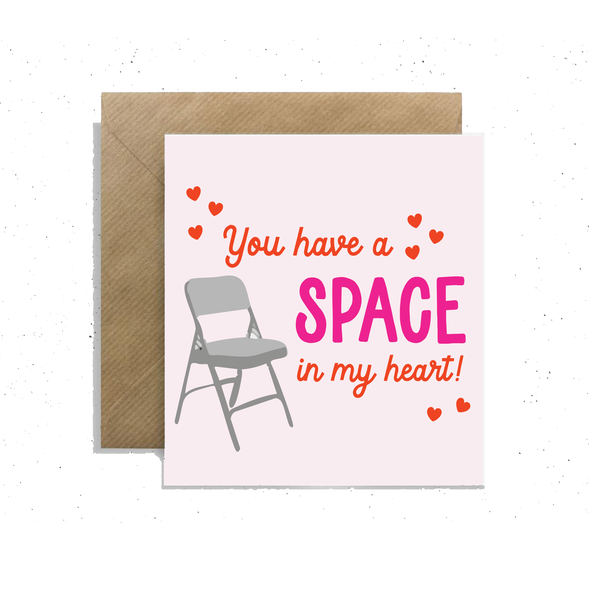 Space In My Heart, Small Enclosure Card