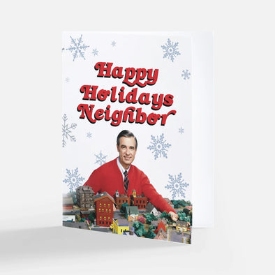 "Happy Holidays Neighbor", Holiday Card