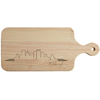 Pittsburgh Skyline Large Wooden Cutting Board