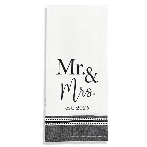 Mr. & Mrs. 2025, Towel