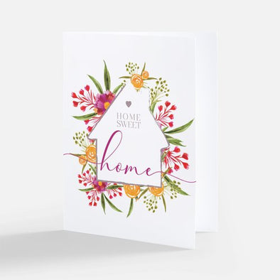 NEW SIZE "Home Sweet Home", Wholesale Card