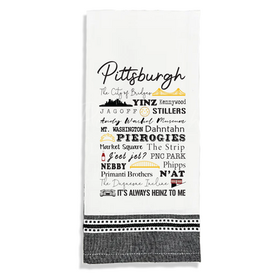 Pittsburgh Things Towel, Wholesale