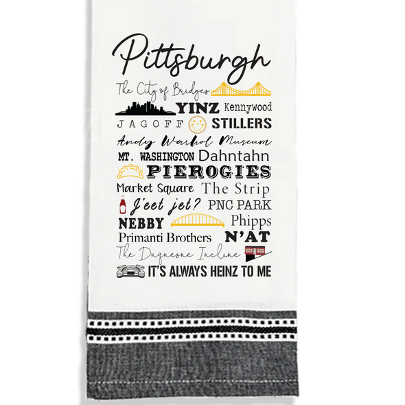 Pittsburgh Things Towel