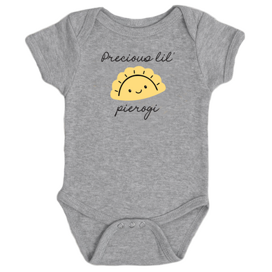 Little Pierogi, Grey Onesie