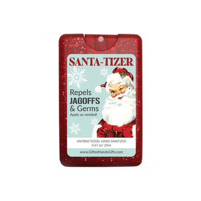 Santa-tizer, Antibacterial Hand Sanitizer Spray