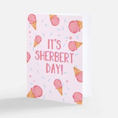 "It's Sherbert Day!", Birthday Card