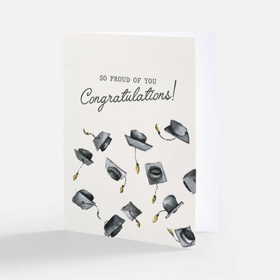 NEW SIZE "So Proud of You", Graduation Card, Wholesale