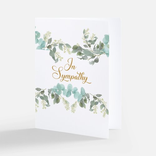 "In Sympathy", Sympathy Card