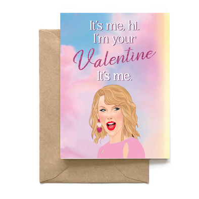 I'm Your Valentine, Taylor Swift Valentine's Day Card