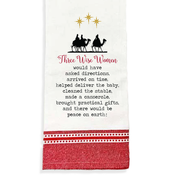 Wise Women, Holiday Towel