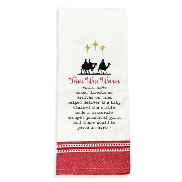 Wise Women, Holiday Towel