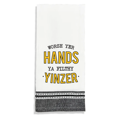 Worsh Yer Hands Ya Filthy Yinzer, Towel, Wholesale