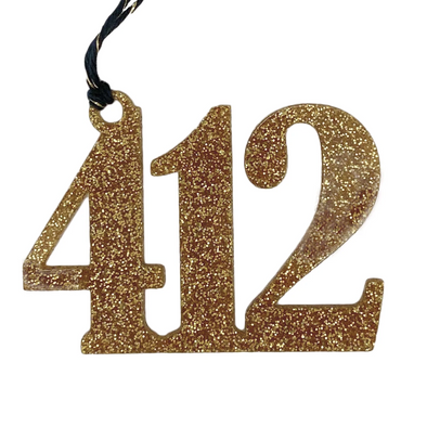 412 Glitter Ornament