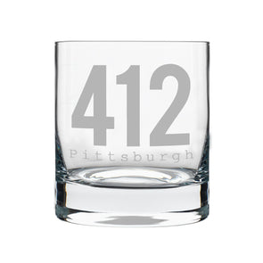 412 Pittsburgh Rocks Glass