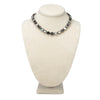 Black Mix, 8mm Full Crystal Necklace