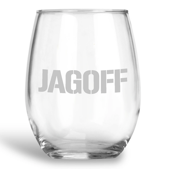 Jagoff, Stemless Wine Glass