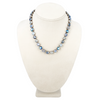 Blue Mix, 8mm Full Crystal Necklace
