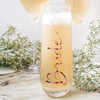 Rose Gold Bride, Stemless Champagne Flute