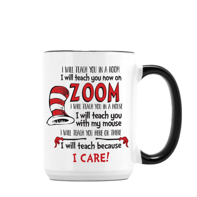 I Care Teacher Mug, Wholesale