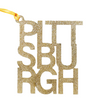 PITTSBURGH, Glitter Ornament