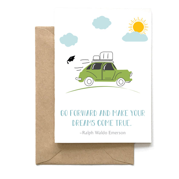 Go Forward, Graduation Card