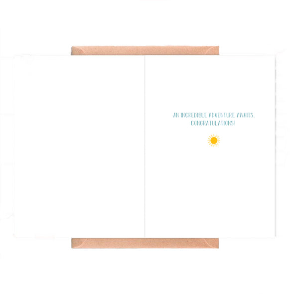 Go Forward, Graduation Card
