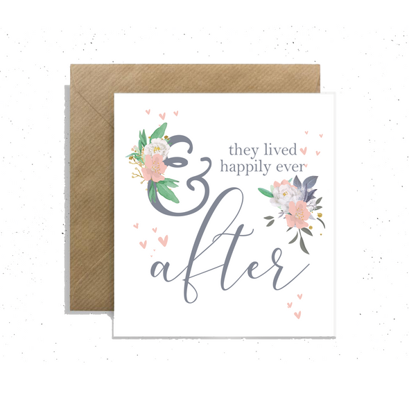 "They Lived Happily Ever After", Small Enclosure Card