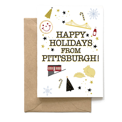 Happy Holidays From Pittsburgh, Holiday Card