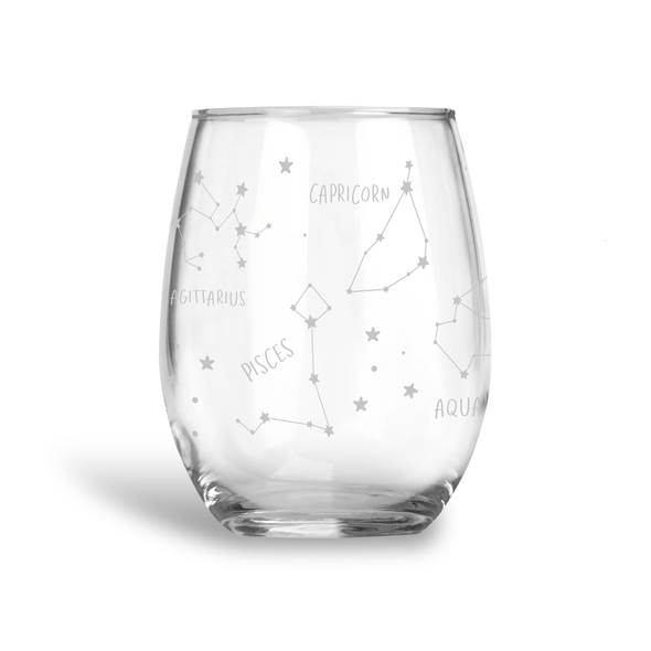 Constellations, Stemless Wine Glass