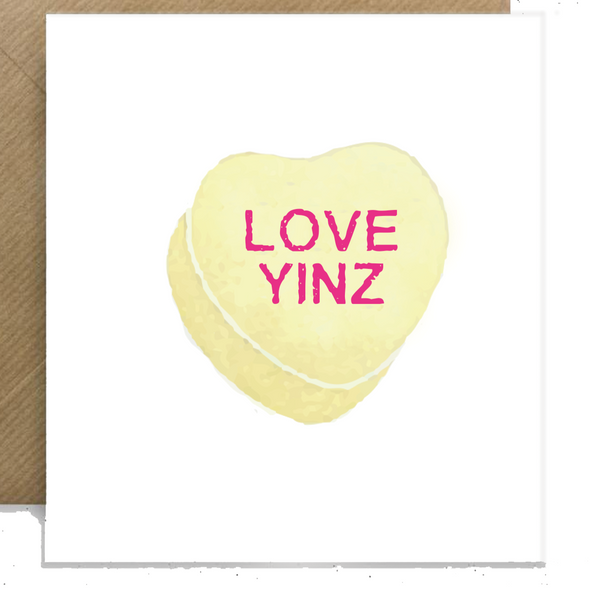 Love Yinz, Small Enclosure Card