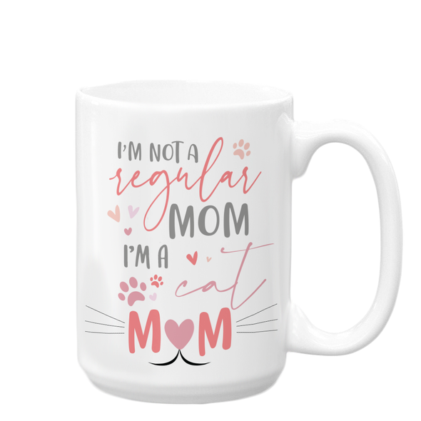 Not a Regular Cat Mom Mug