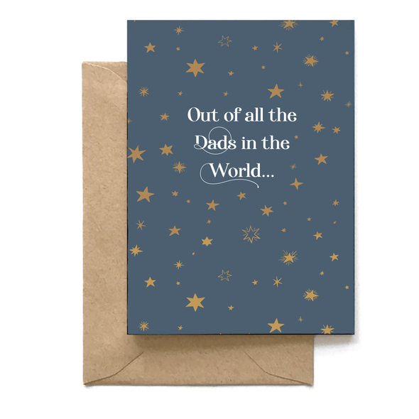 Out Of This World, Father's Day Card