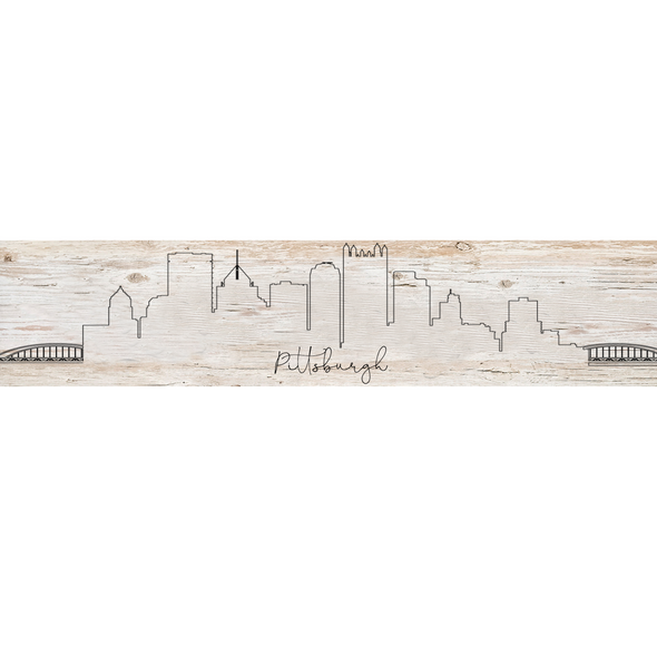 Pittsburgh Skyline Stick