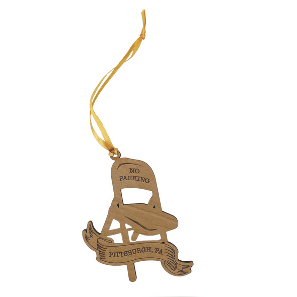 Parking Chair, Wood Ornament