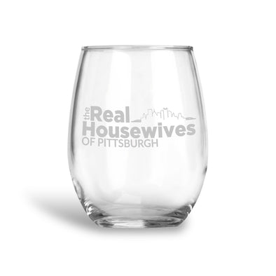 The Real Housewives of Pittsburgh, Stemless Wine Glass, Wholesale
